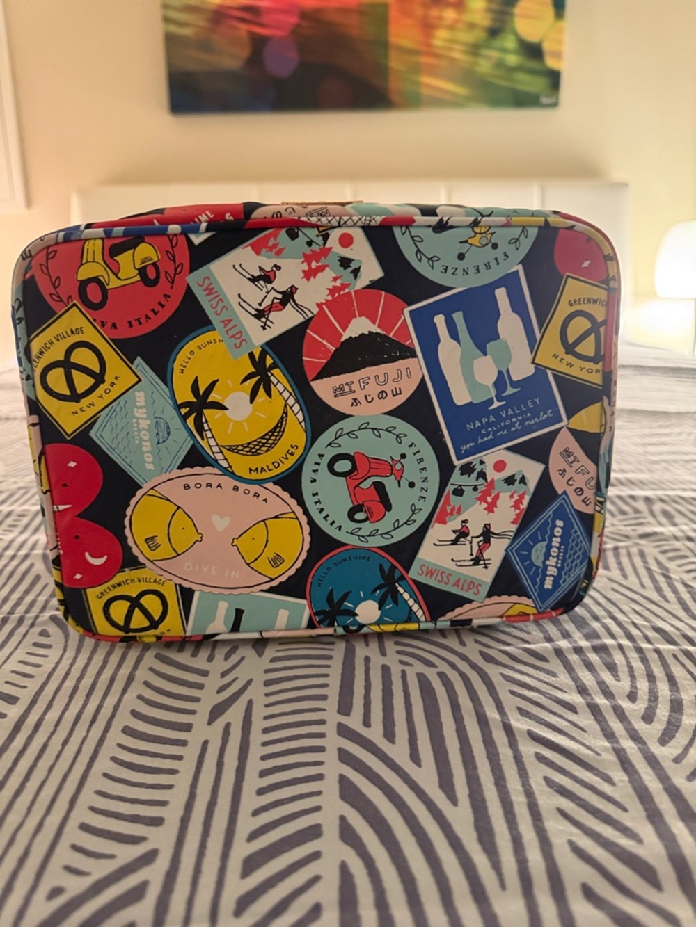 Kate Spade travel toiletry case - Picture 4 of 9